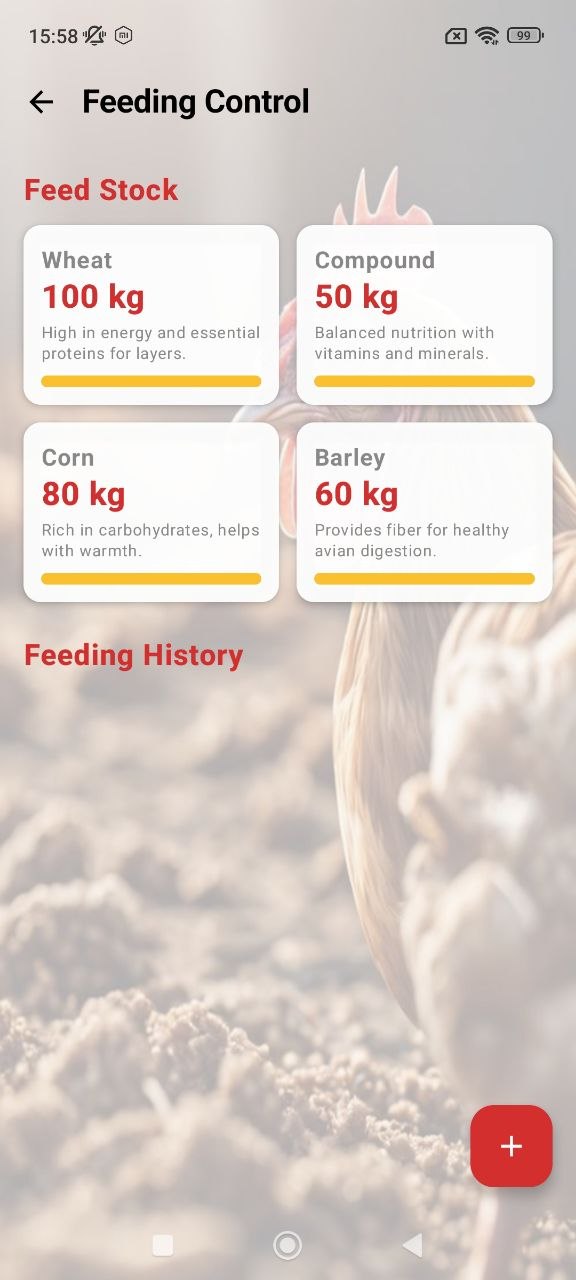 Egg production screen